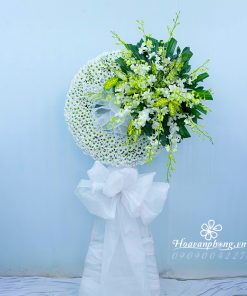 Lẵng Hoa Chia Buồn Mãi Mãi Tiễn Biệt Tại Hoa Văn Phòng TPHCM